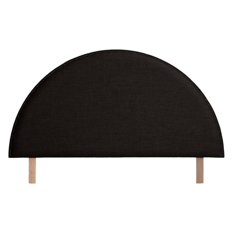 Aimara Upholstered Headboard, Double (4'6), Ebony
