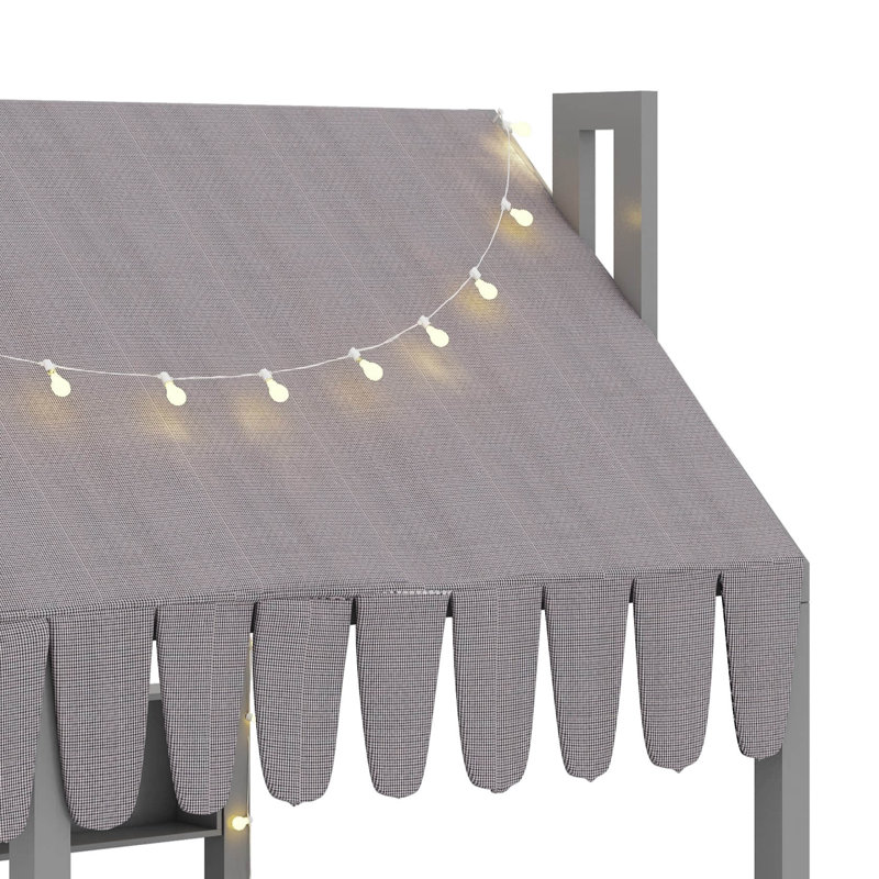 Lit sur pied Montessori House, Grey