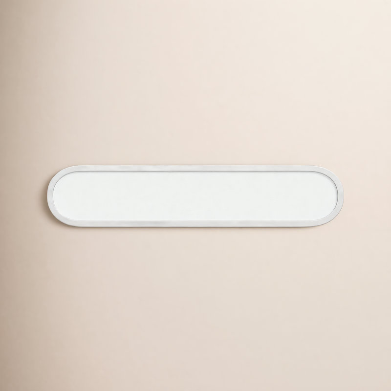 Dimmable LED Bath Bar, White/Satin Nickel, 24"