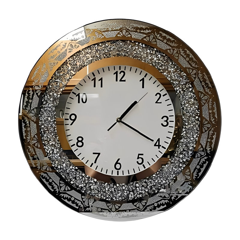Horloge murale 19 po H, Multicoloured