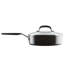 KitchenAid Hard Anodized Nonstick Cookware Pots and Pans Set, 4 Piece, Onyx Black
