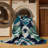 Washable Agave Plant Southwestern Area Rug-447776367