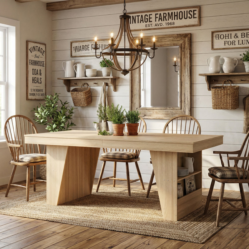 78.7" W Dining Table