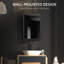 Miroir de salle de bain avec tablettes de rangement, armoire murale de salle de bain