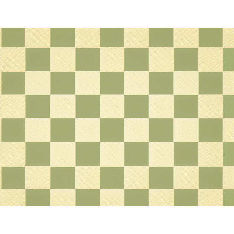 Polyester Comforter, Twin Comforter, Green/Beige Checkered