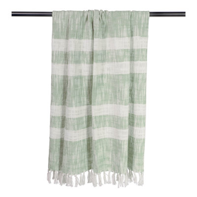  Jeté en coton Slub