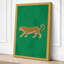 Golden Leopard Minimalist - Wrapped Canvas-1500294575-1500294579