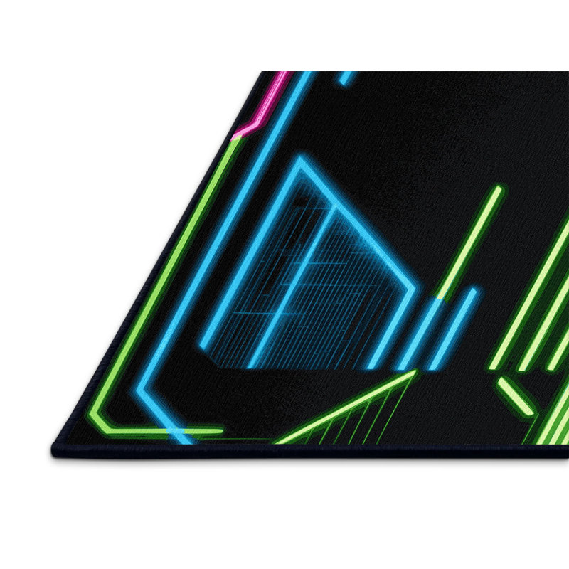 Electric Gradient Rug, Rectangle 8' x 10'
