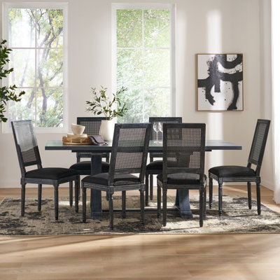 Lamm Extendable Trestle Dining Set