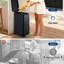 13 Gallon Slim Stainless Steel Step Trash Can with Hands-Free Foot Pedal, Odor-Containing Lid for Kitchen-136946397