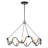 Merion 8 - Light Dimmable Wagon Wheel Chandelier