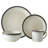 Gourmet Basics by Mikasa Lara 16-Piece Stoneware Dinnerware Set, Service for 4