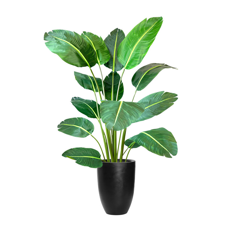 Pot à fleurs en simili palmier 72 po Madagascar