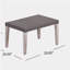 HAMPTON WOOD + WICKER OTTOMAN