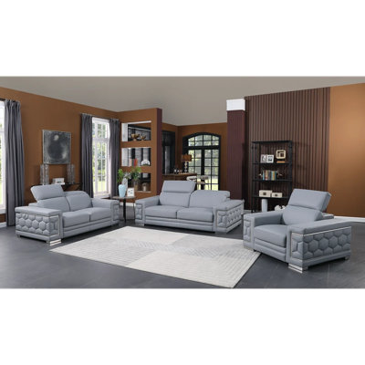 Favo 3 Piece Living Room Set