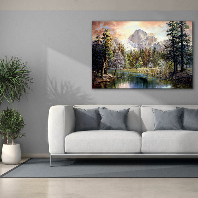  «Natures Wonderland» par Nicky Boehme, art mural sur toile, 60 po x 40 po, H 40 po x l 60 po