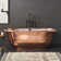 Santorini 66" x 32.5" Freestanding Soaking Copper Bathtub