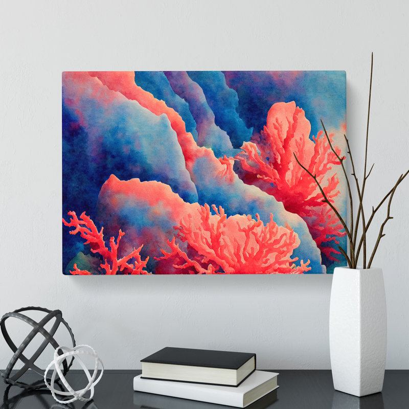 The Coral Reef Vol.6 - Wrapped Canvas Print, 40cm H x 60cm W x 3cm D