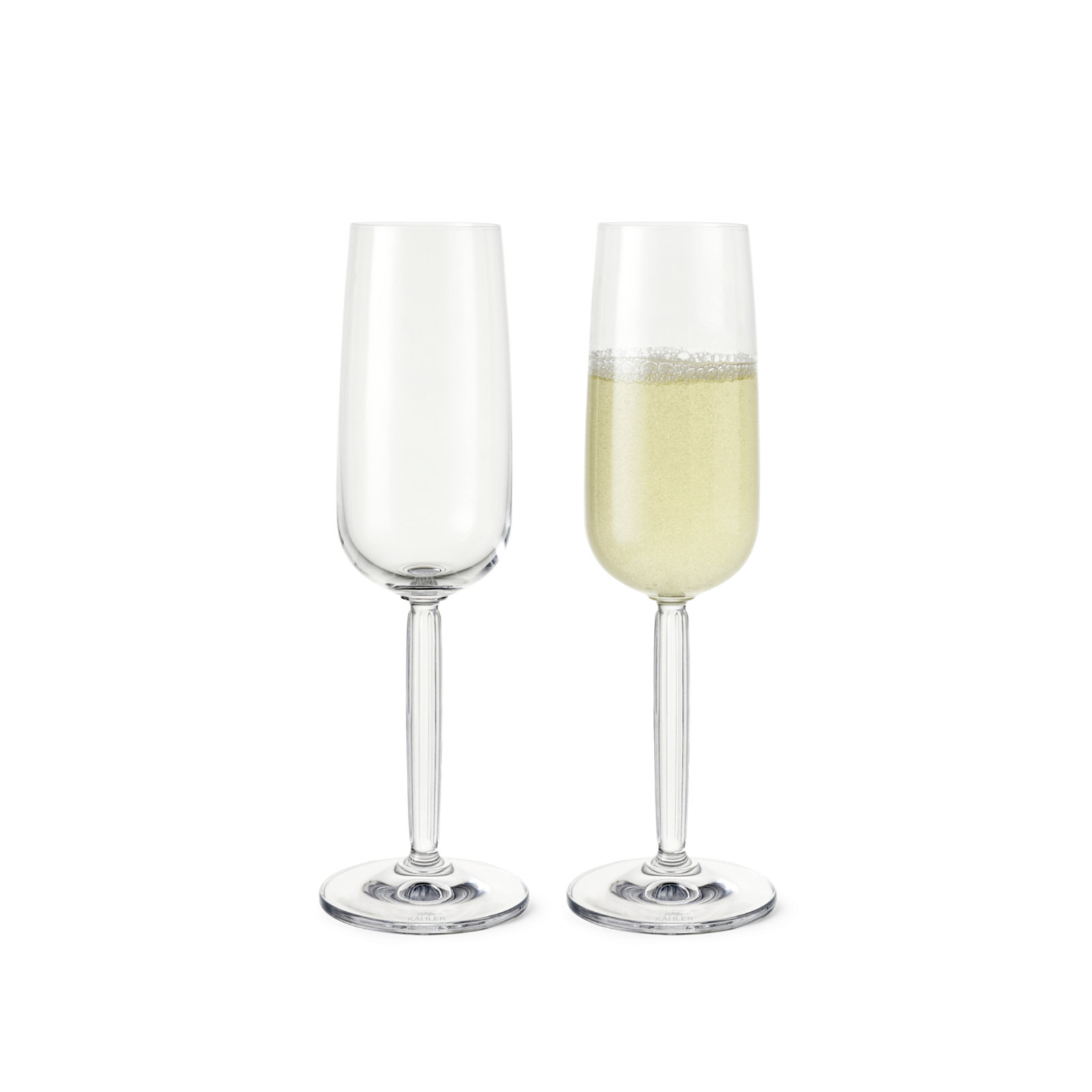 Hammershoi Champagne Glass, Clear