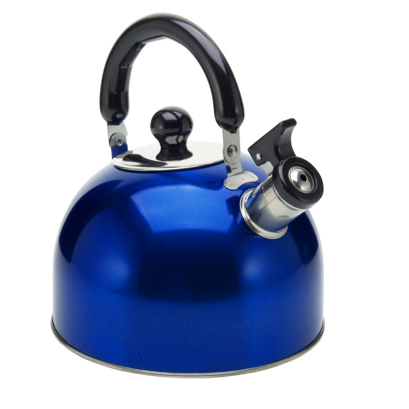 YBM Home Korkmaz 3 pte Bouilloire pour cuisinière en acier inoxydable, Bleu