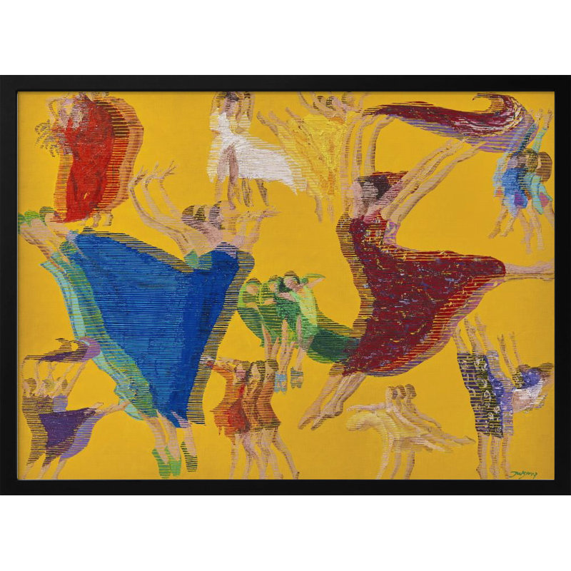 «Spring Waltz», reproduction d'art encadrée, H 16 po x l 24 po