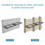 Tablettes de rangement murales Letita-1123467232