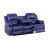 Jennaliz Purple Blue Faux Leather