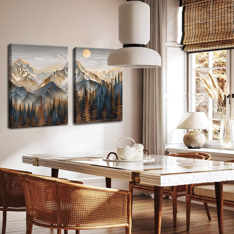 3 Piece Wrapped Canvas Print