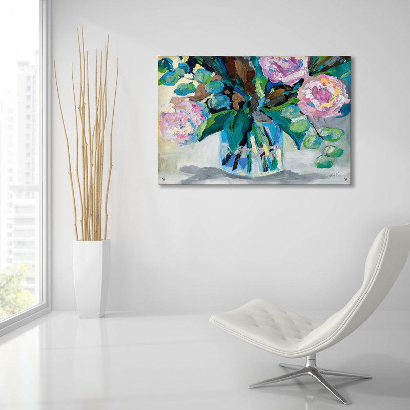 «Crush» par Jeanette Vertentes, art mural en verre acrylique, H 24 po x l 36 po x P 0,2 po