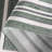 Brysin Striped Machine Woven Power Loom Polypropylene Area Rug in Ivory/Green-912032203
