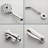Tub & Shower Faucet with Rough in-Valve-117402503