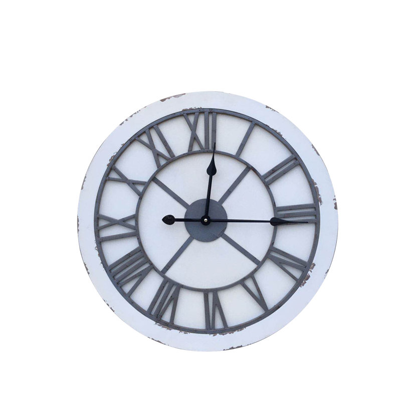 Mcquade Metal Wall Clock
