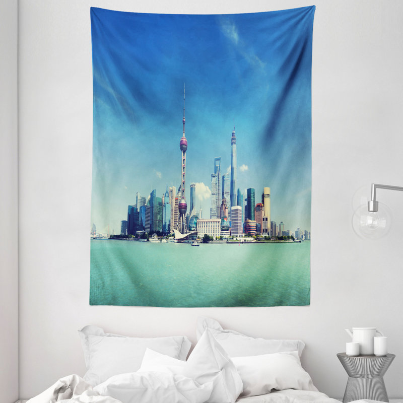 Tapisserie en polyester, H 80 po x l 60 po