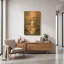 «Rustic America» par Pam Britton, art mural en métal doré, 24 po x 36 po-1850171609