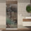 Porte de douche en verre 27 1/2 po x H 75 po