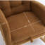 Chaise berçante décorative avec repose-pieds à haut dossier en bois d'hévéa-1197272506