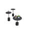 Table de bout à piédestal en acier Circulo-818593311