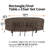 Nathanael Outdoor Patio Dining Set Cover-242138928