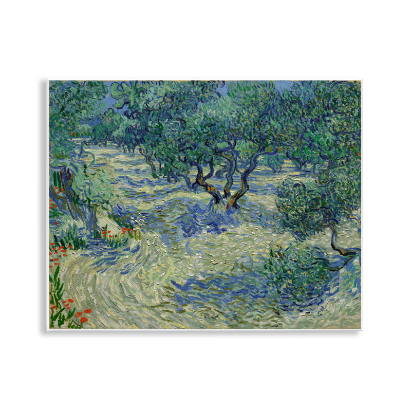 "Classic Van Gogh Olive Verger", art mural par one1000paintings