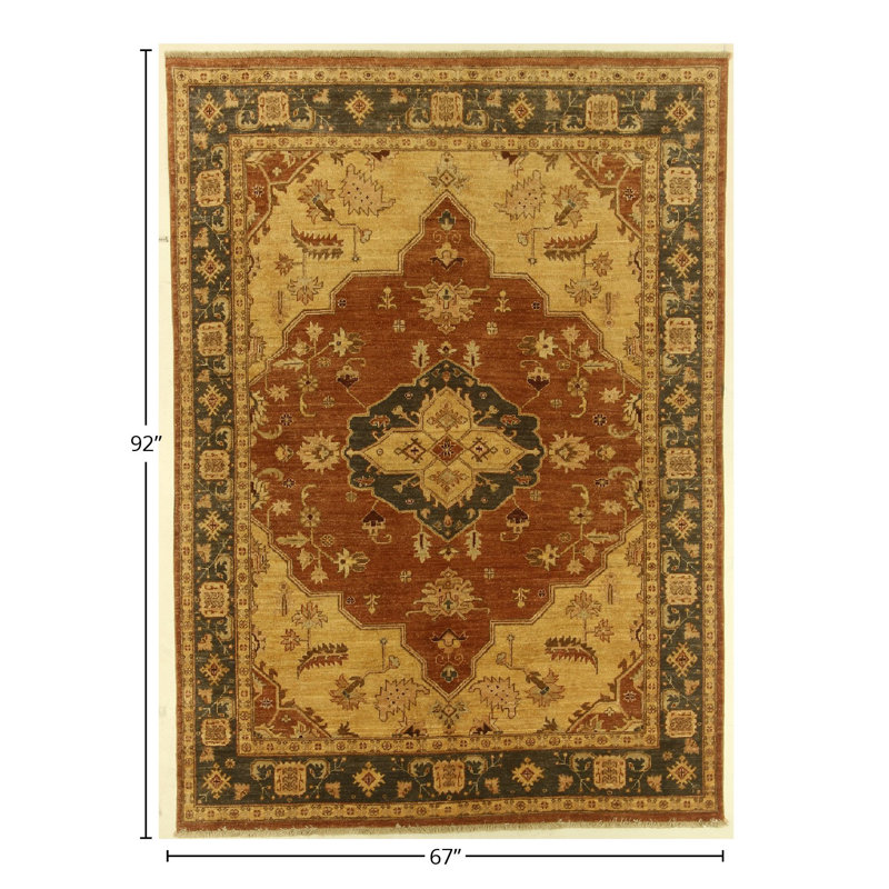 Tapis rectangulaire 5 pi 7 po x 7 pi 8 po