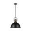 Luminaire suspendu 1 lumière avec tige Bryceton-107150039-107150040