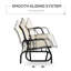 Banc oscillant pour 2 personnes Outsunny