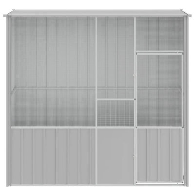 Dulcio 78.7'' Steel Flat Top Flight Cage