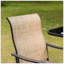 Ensemble de 2 tabourets de bar pivotants d'extérieur avec accoudoirs, chaises de patio à hauteur de bar avec cadre en acier pour balcon, bord de piscine, arrière-cour, brun