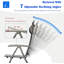 Ensemble de 2 chaises de patio pliantes