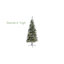 Lighted Artificial Christmas Tree-157661002