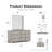 Duckworth 6-Drawer Dresser With Mirror-101065299