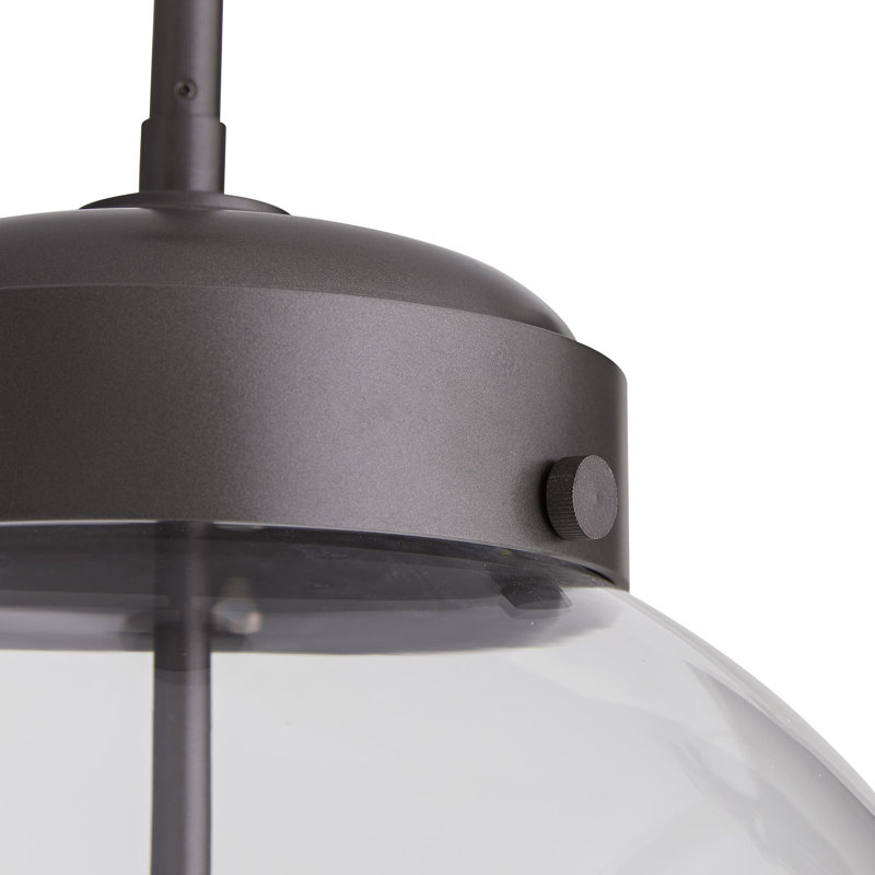 Reeves Outdoor Pendant, Aged Iron