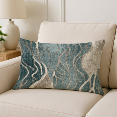 Coussin décoratif intérieur / extérieur gris Modern Modern