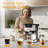 20 Bar Espresso Machine Coffee Maker - Automatic Milk Frother, Touchscreen, Instant Heating